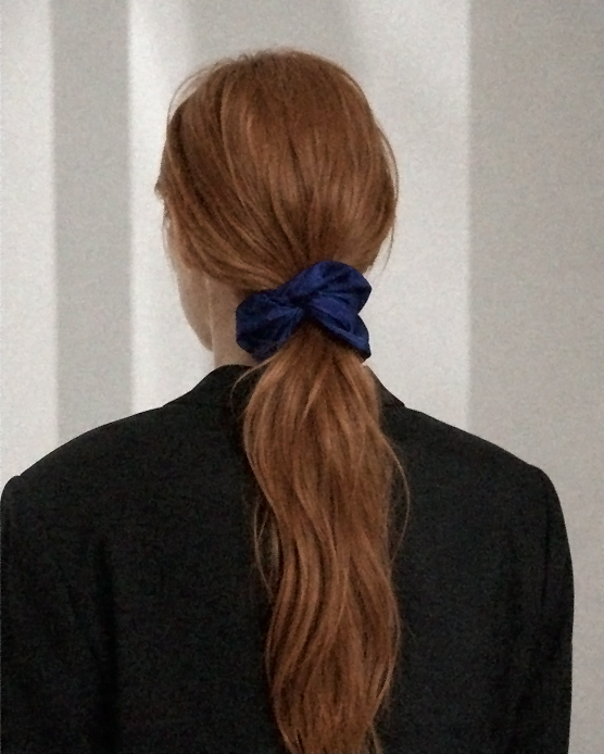 Striped Scrunchie